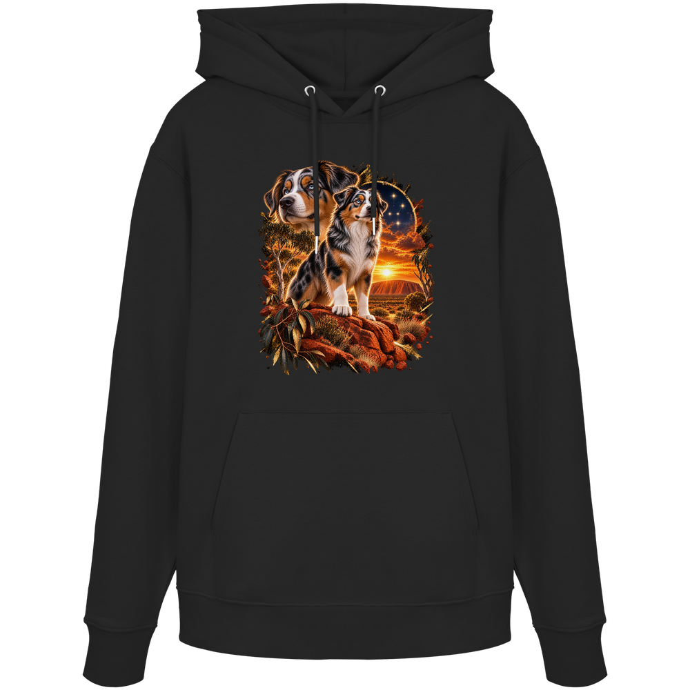 Australian Shepherd - Power - Organic Hoodie