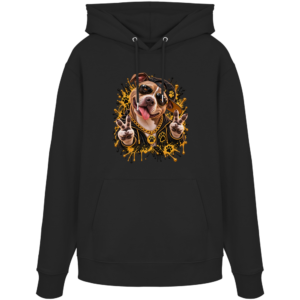 American Pitbull Terrier - Funny - Organic Hoodie