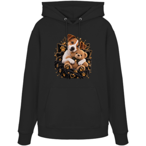 Jack Russell - Cuddle - Organic Hoodie