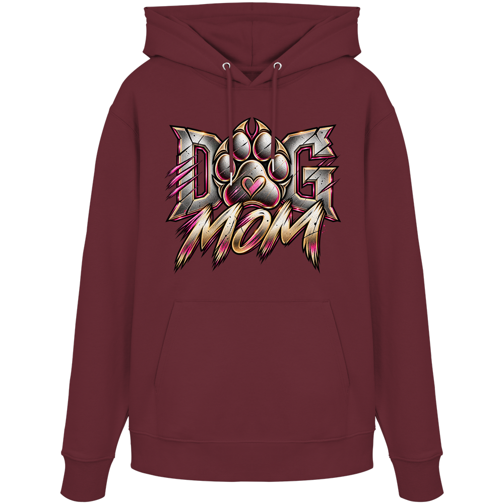 Dog Mom - Organic Hoodie – Bild 4