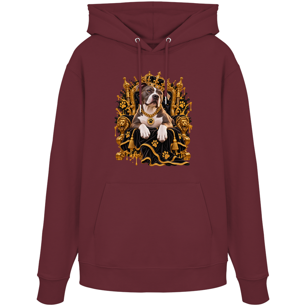 American Staffordshire Terrier - King - Organic Hoodie – Bild 9