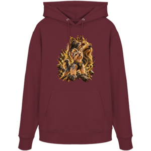 Yorkshire Terrier - Power - Organic Hoodie