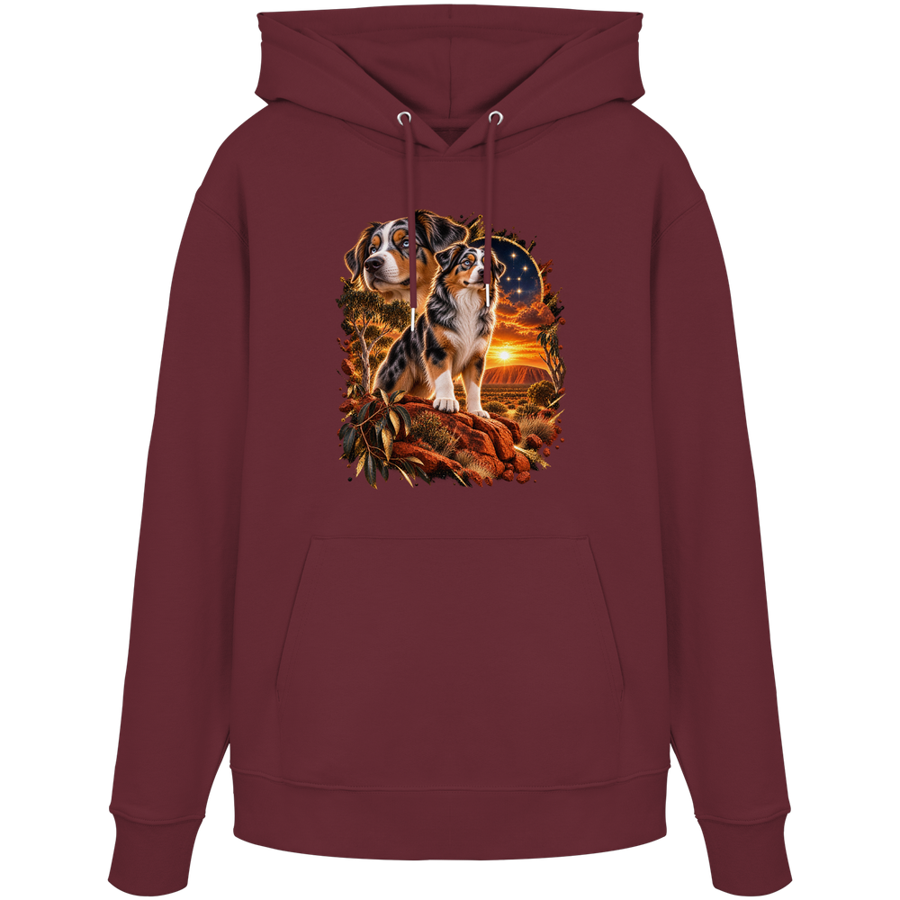 Australian Shepherd - Power - Organic Hoodie – Bild 7
