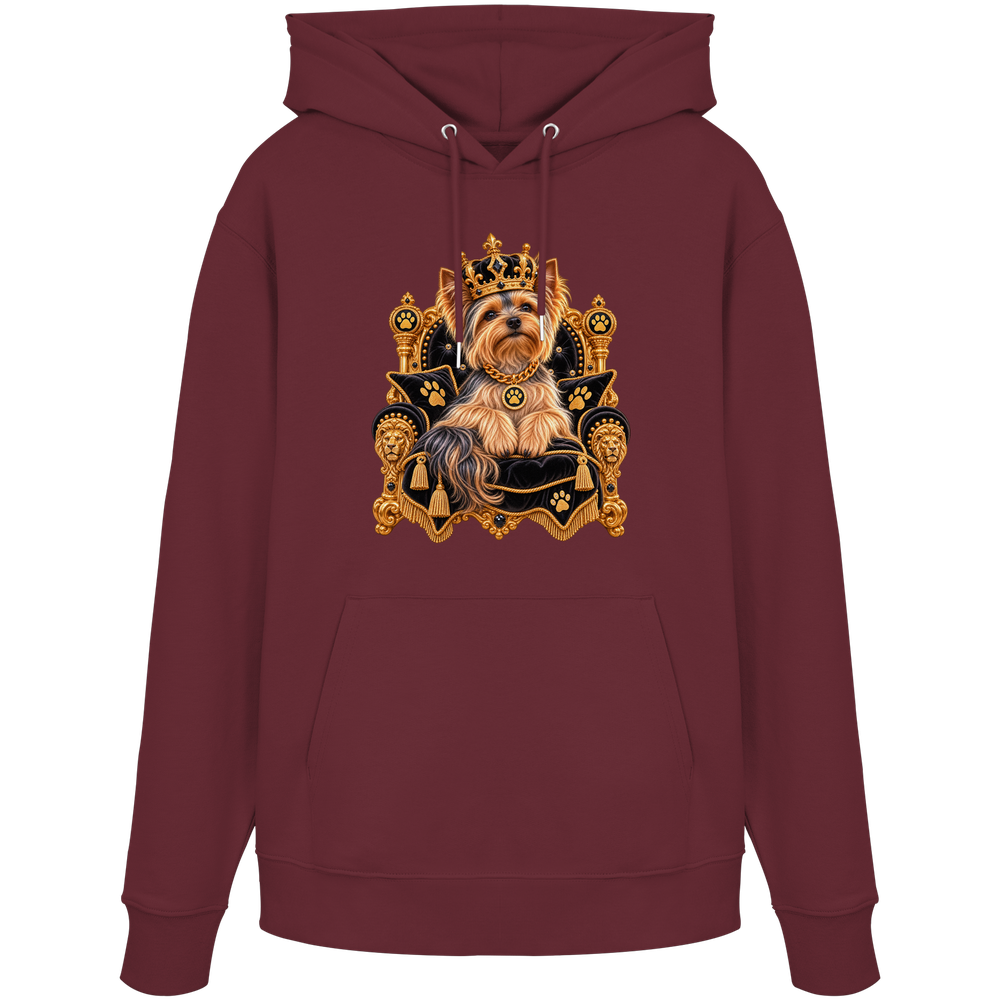 Yorkshire Terrier - King - Organic Hoodie – Bild 6
