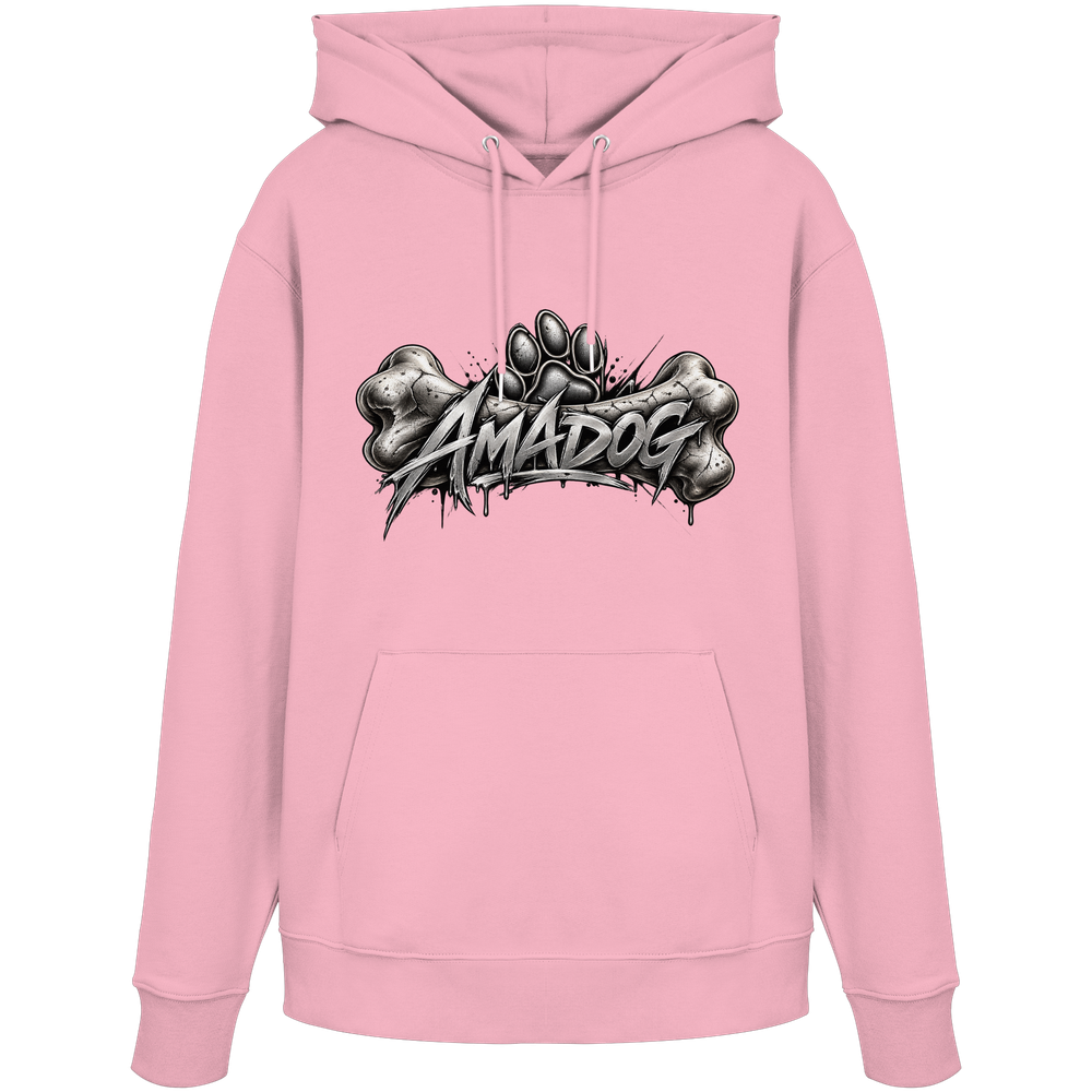 AMADOG Bone - Organic Hoodie – Bild 7