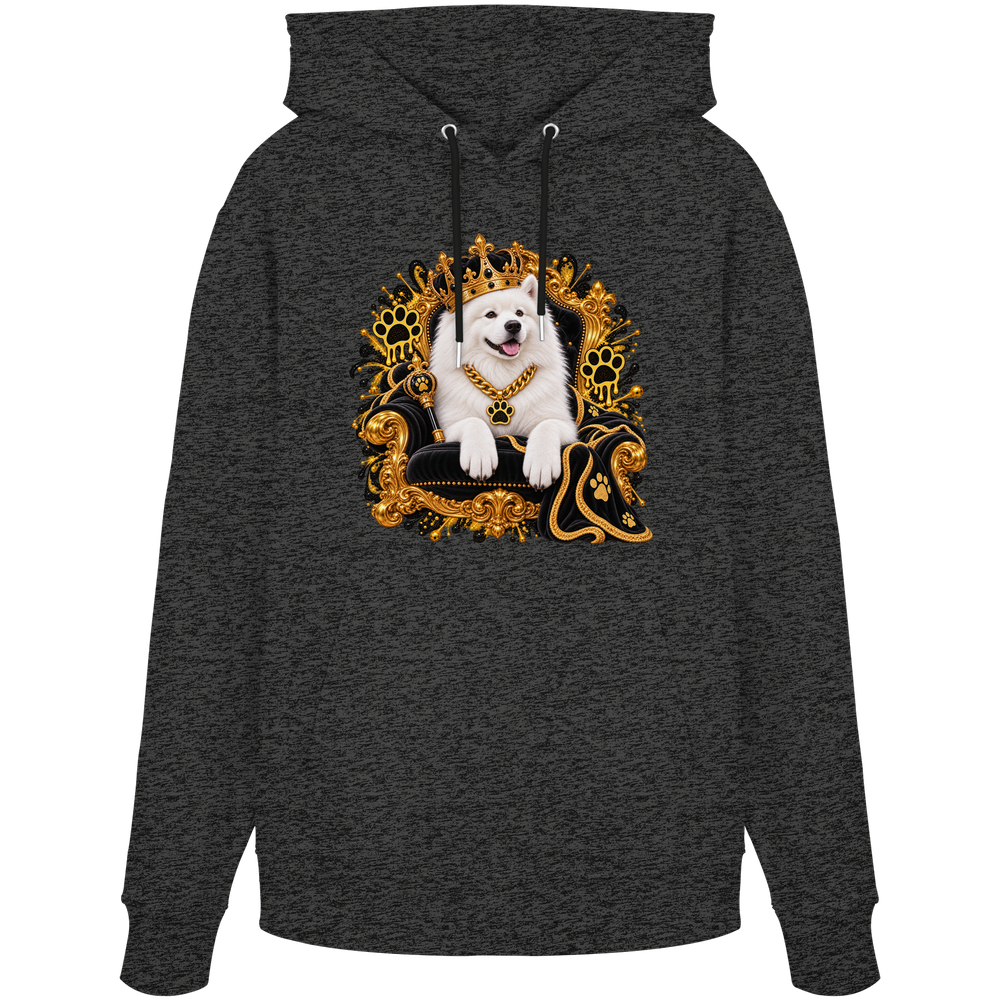 Samojede - King - Organic Hoodie – Bild 10