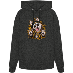 Husky - Funny - Organic Hoodie