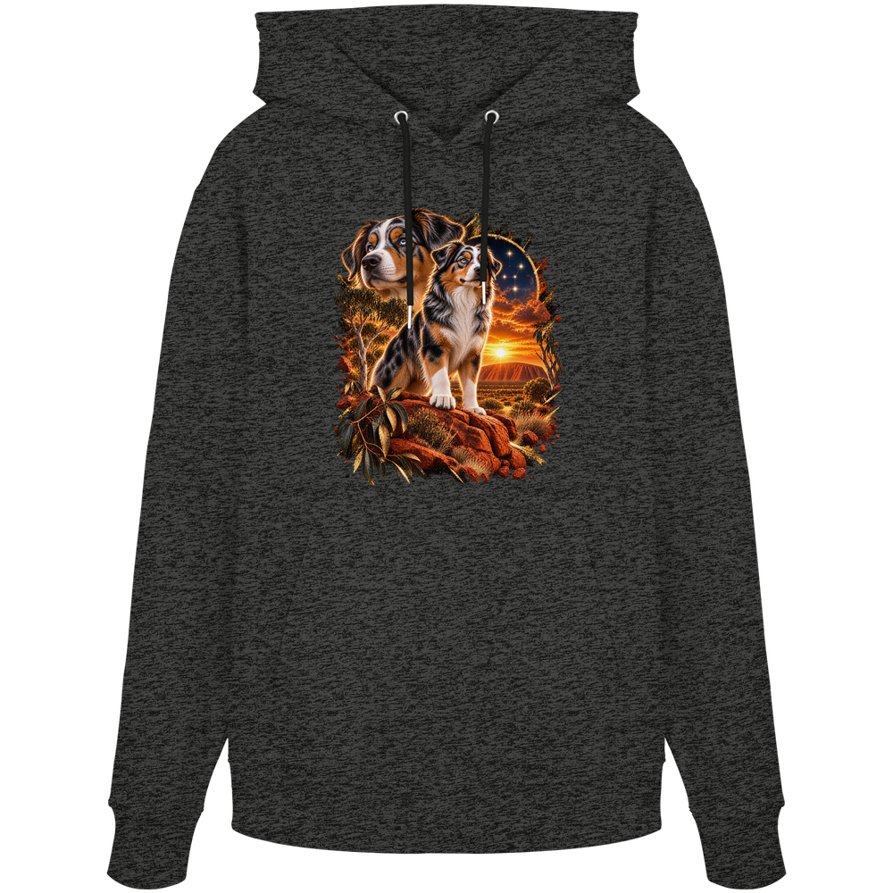 Australian Shepherd - Power - Organic Hoodie – Bild 8