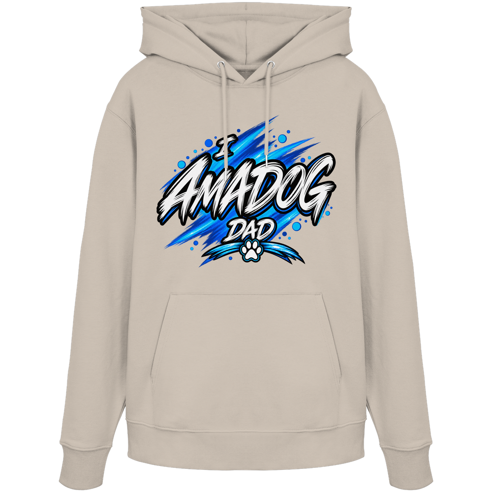 I AMADOG Dad - Organic Hoodie – Bild 5