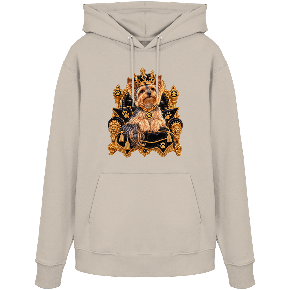Yorkshire Terrier - King - Organic Hoodie – Bild 8