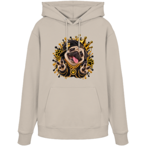 Mops - Funny - Organic Hoodie