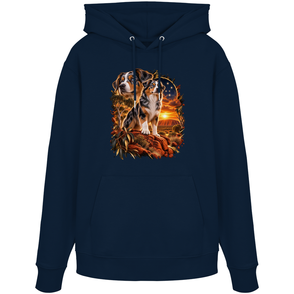 Australian Shepherd - Power - Organic Hoodie – Bild 6