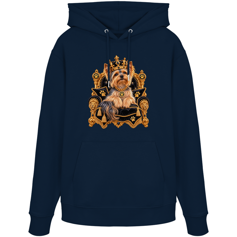 Yorkshire Terrier - King - Organic Hoodie – Bild 9