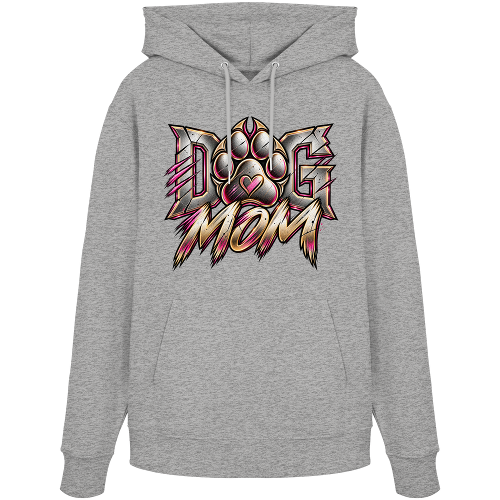 Dog Mom - Organic Hoodie – Bild 5