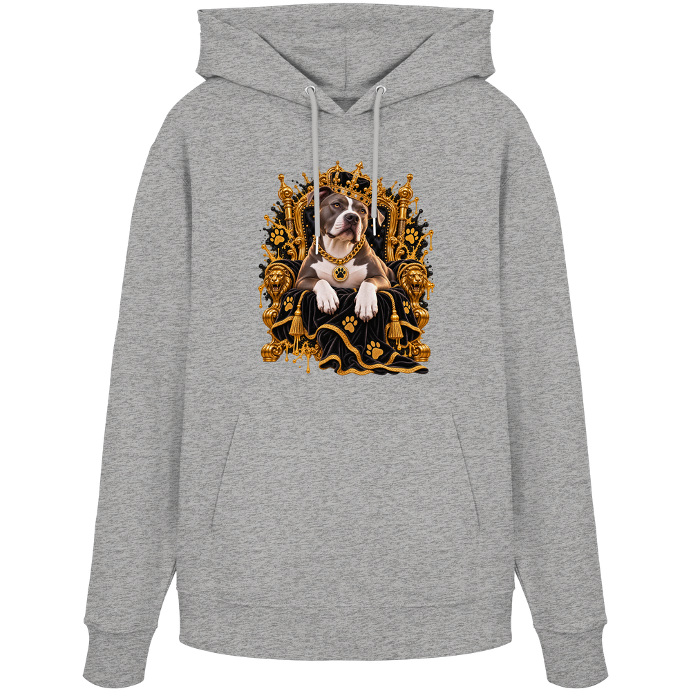 American Staffordshire Terrier - King - Organic Hoodie – Bild 6