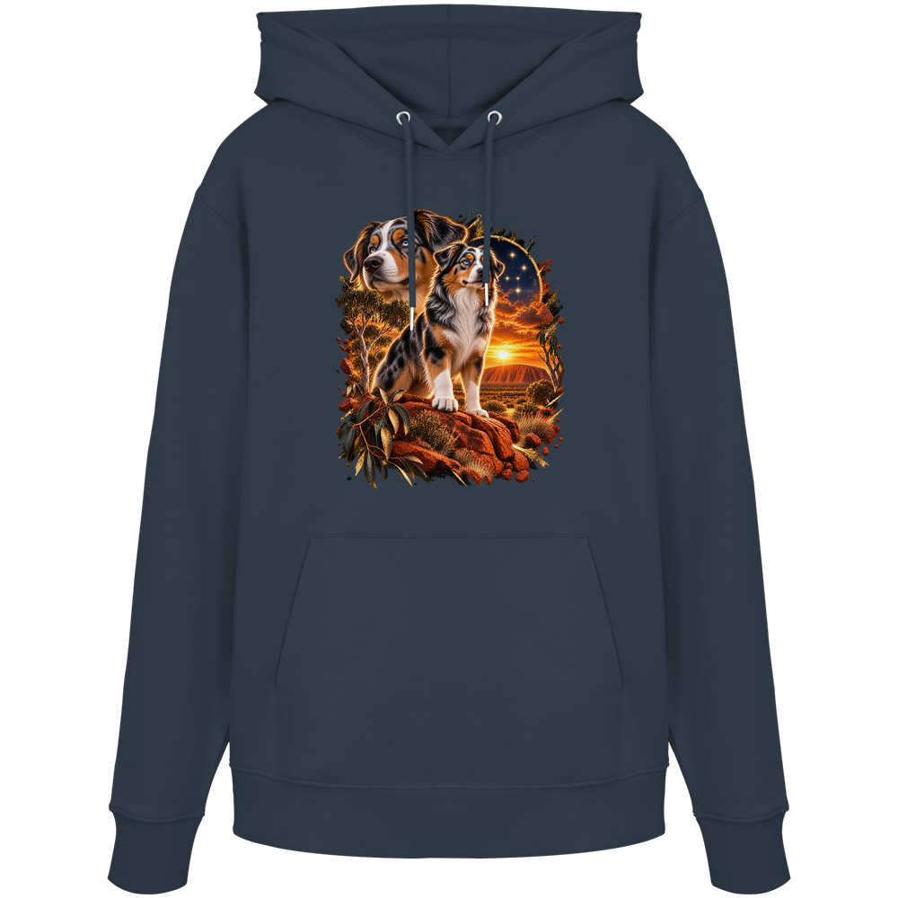 Australian Shepherd - Power - Organic Hoodie – Bild 5