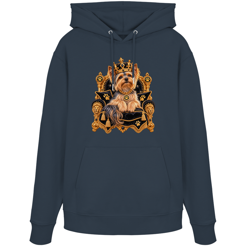 Yorkshire Terrier - King - Organic Hoodie – Bild 5