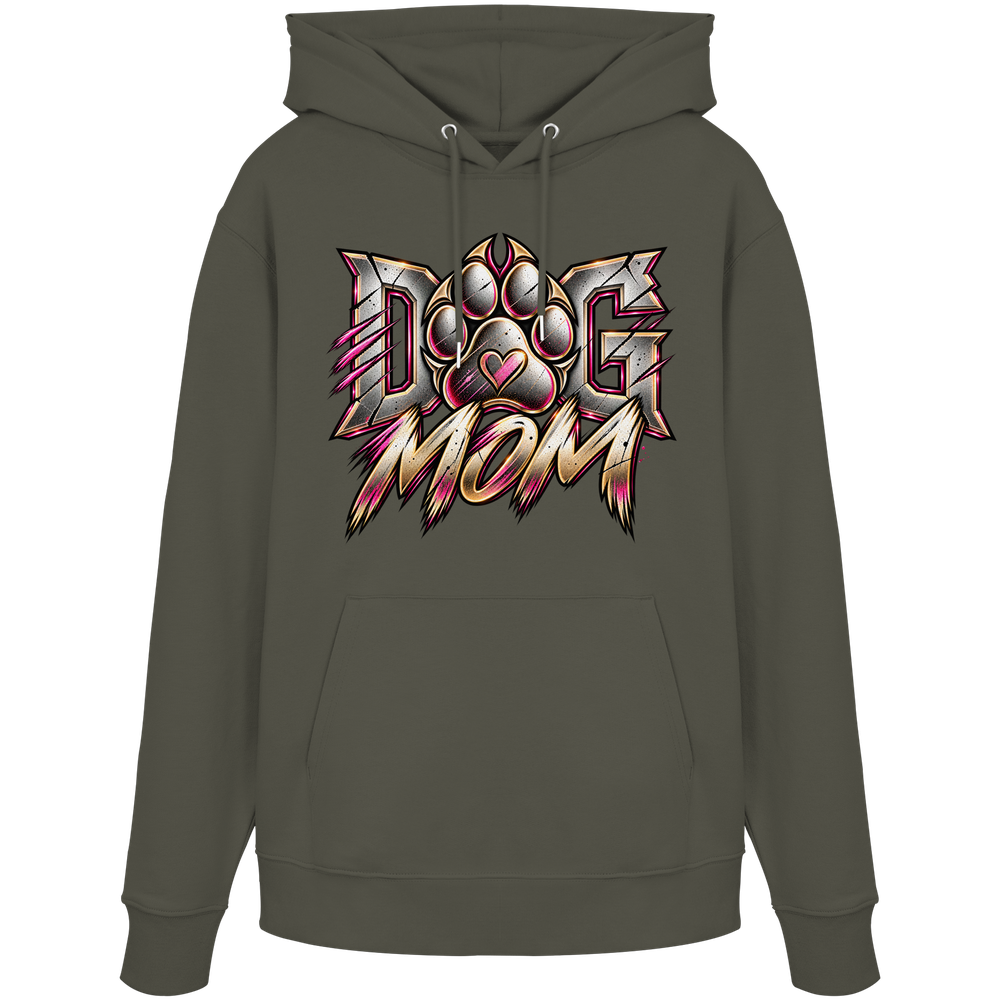 Dog Mom - Organic Hoodie – Bild 6