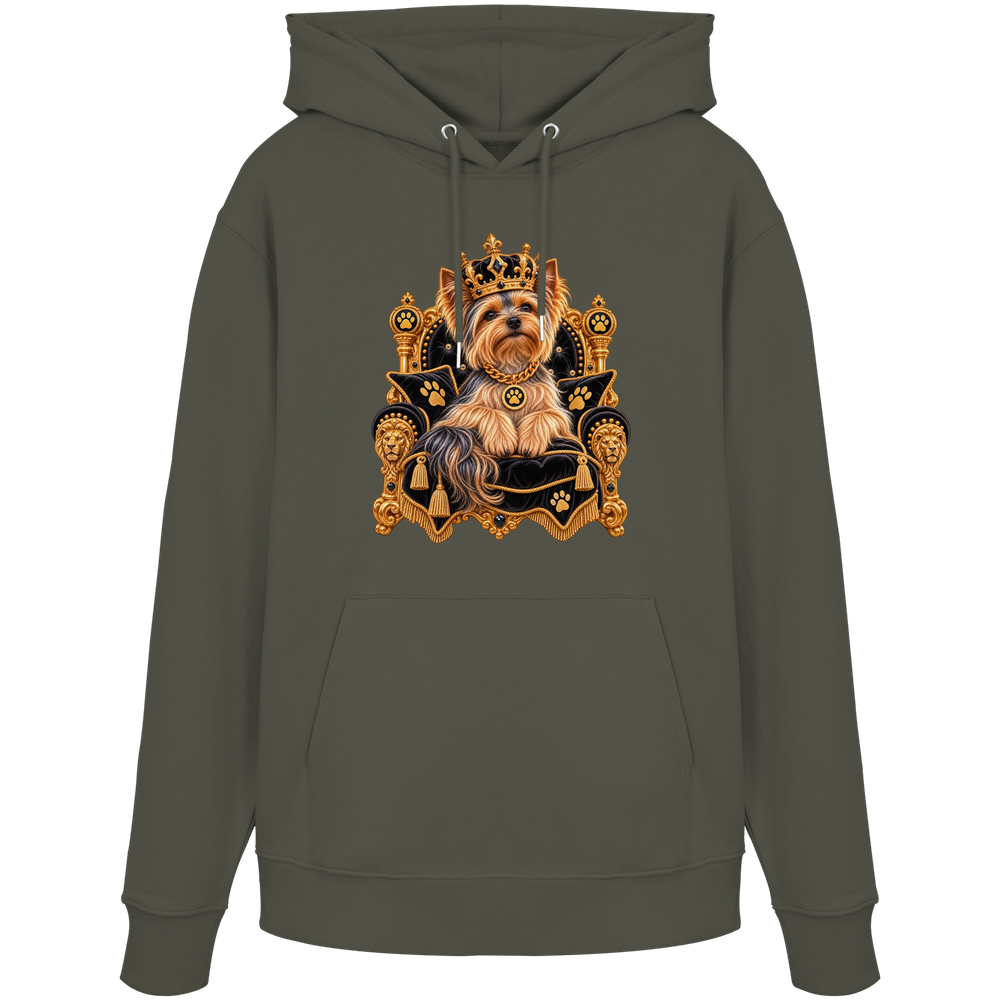 Yorkshire Terrier - King - Organic Hoodie – Bild 4