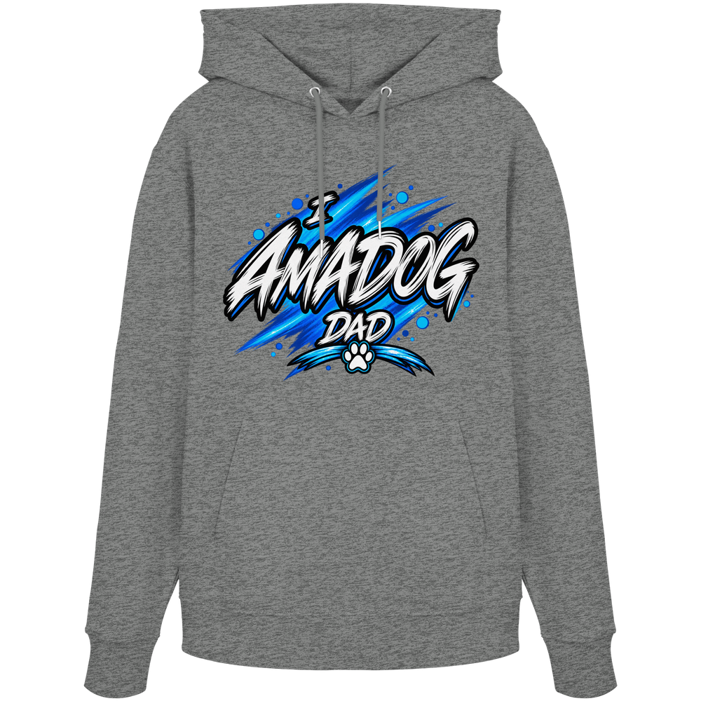 I AMADOG Dad - Organic Hoodie – Bild 7