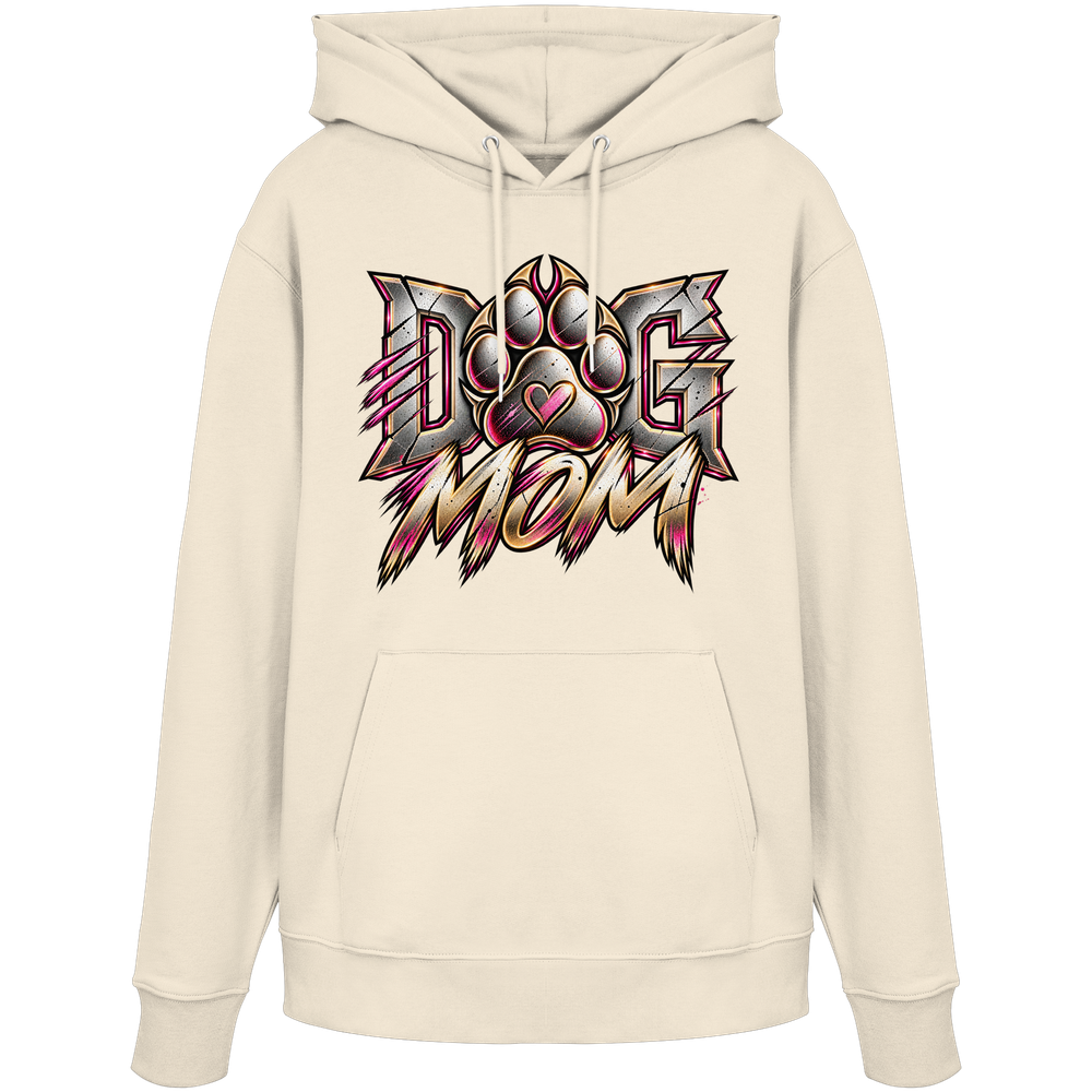 Dog Mom - Organic Hoodie – Bild 7