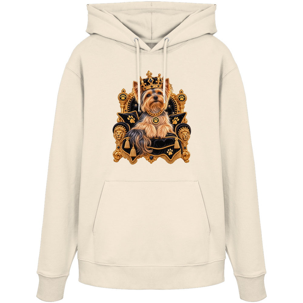 Yorkshire Terrier - King - Organic Hoodie – Bild 7