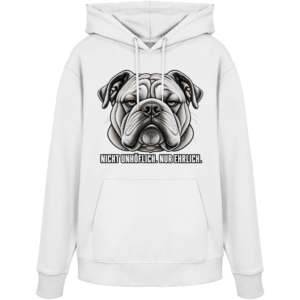 Nicht unhöflich. Nur ehrlich.  - Organic Hoodie