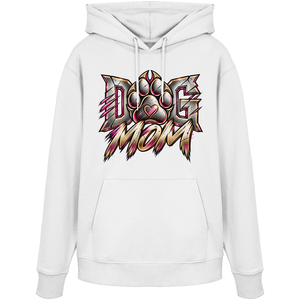 Dog Mom - Organic Hoodie – Bild 2