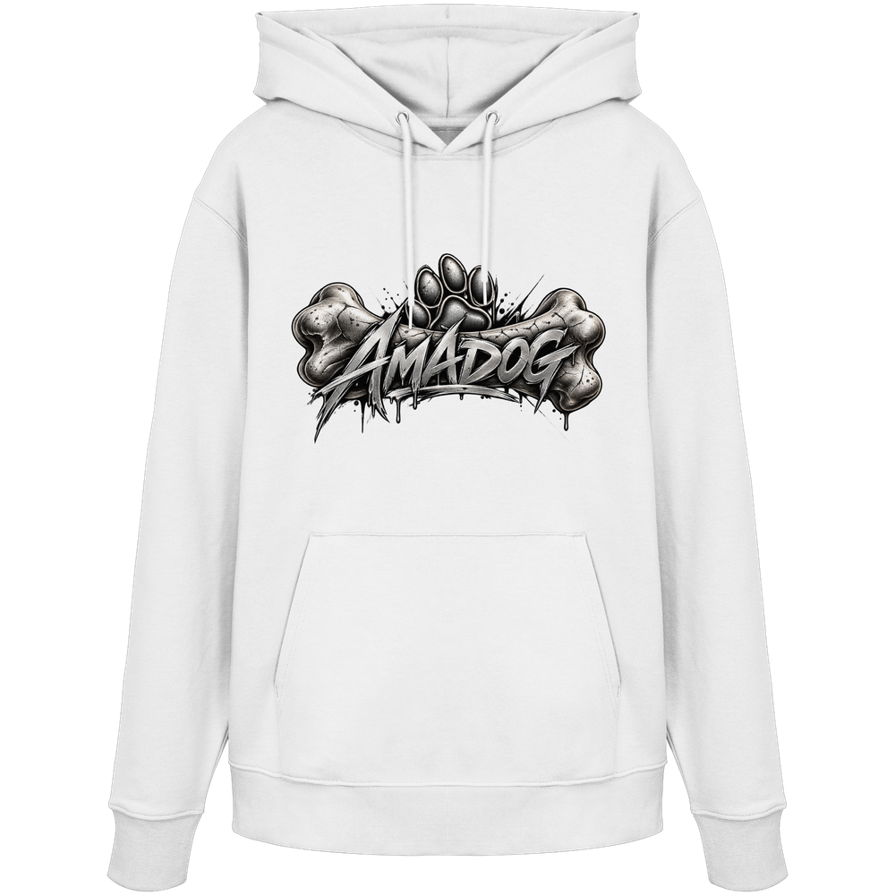 AMADOG Bone - Organic Hoodie – Bild 2