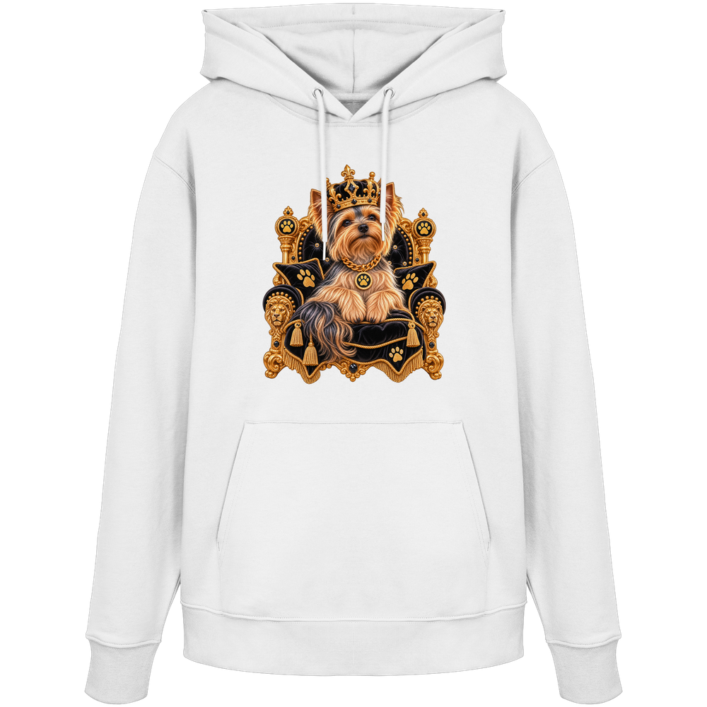 Yorkshire Terrier - King - Organic Hoodie – Bild 2