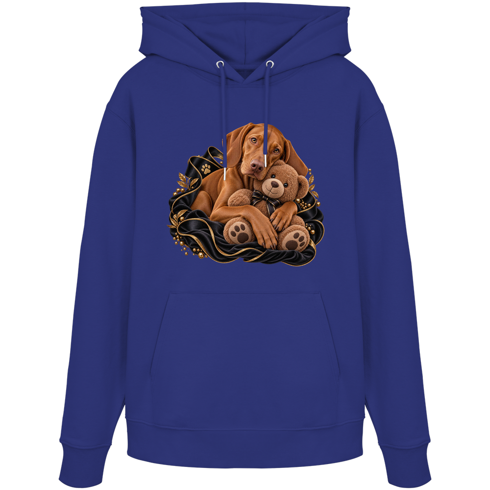 Vizsla - Cuddle - Organic Hoodie – Bild 10