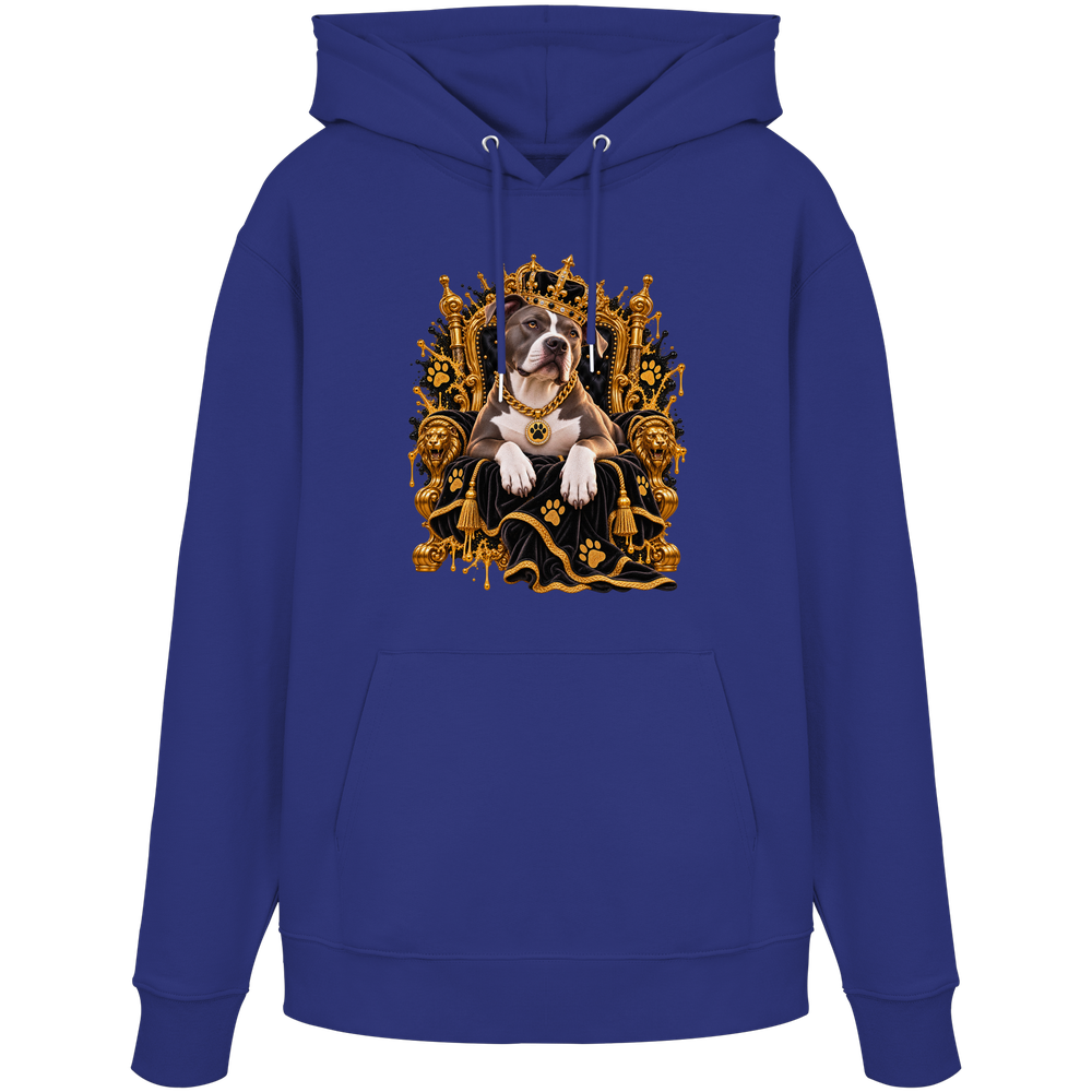 American Staffordshire Terrier - King - Organic Hoodie – Bild 5