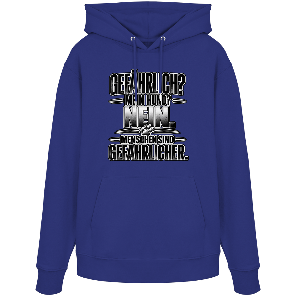 Gefährlich? Nein. - Organic Hoodie – Bild 10