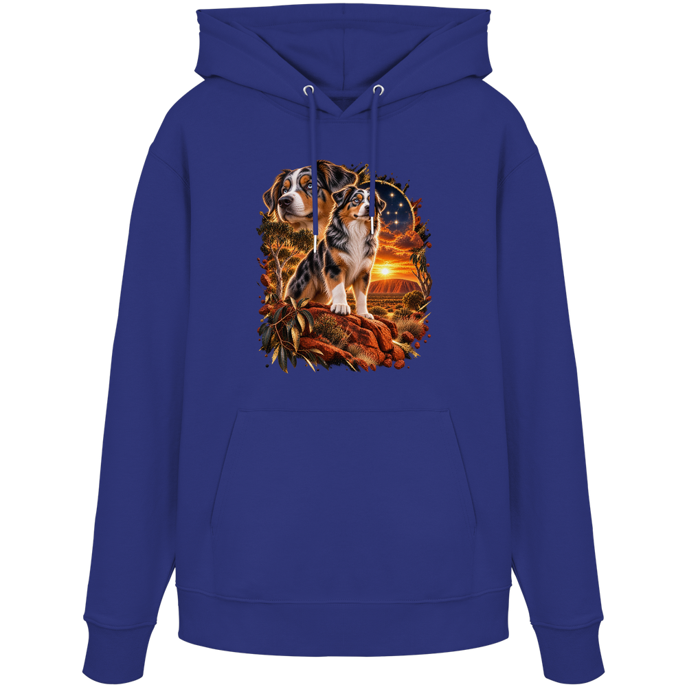 Australian Shepherd - Power - Organic Hoodie – Bild 2