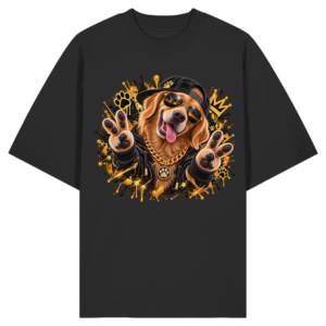 Golden Retriever - Funny - Organic Oversize Shirt