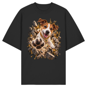 Jack Russell - Breaking Through - Organic Oversize Shirt