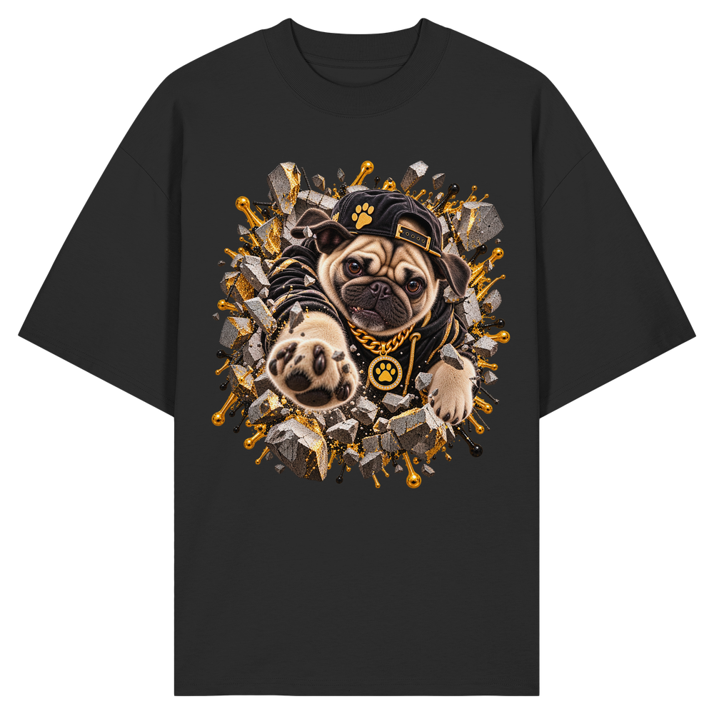 Mops - Breaking Through - Organic Oversize Shirt