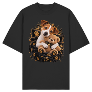 Jack Russell - Cuddle - Organic Oversize Shirt
