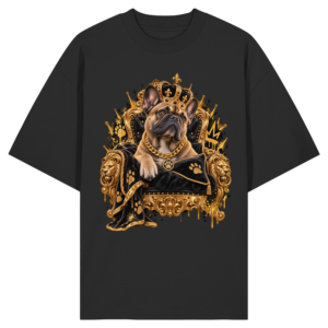 Französische Bulldogge - King - Organic Oversize Shirt