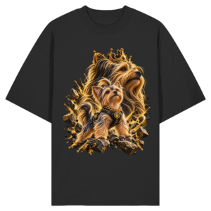 Yorkshire Terrier - Power - Organic Oversize Shirt