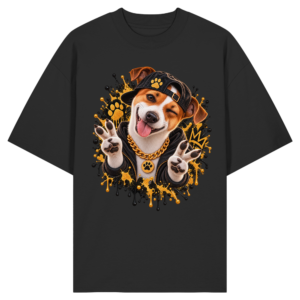 Jack Russell - Funny - Organic Oversize Shirt