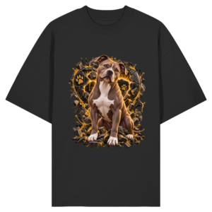 American Pitbull Terrier - Power - Organic Oversize Shirt