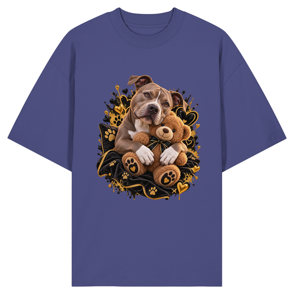 American Pitbull Terrier - Cuddle - Organic Oversize Shirt