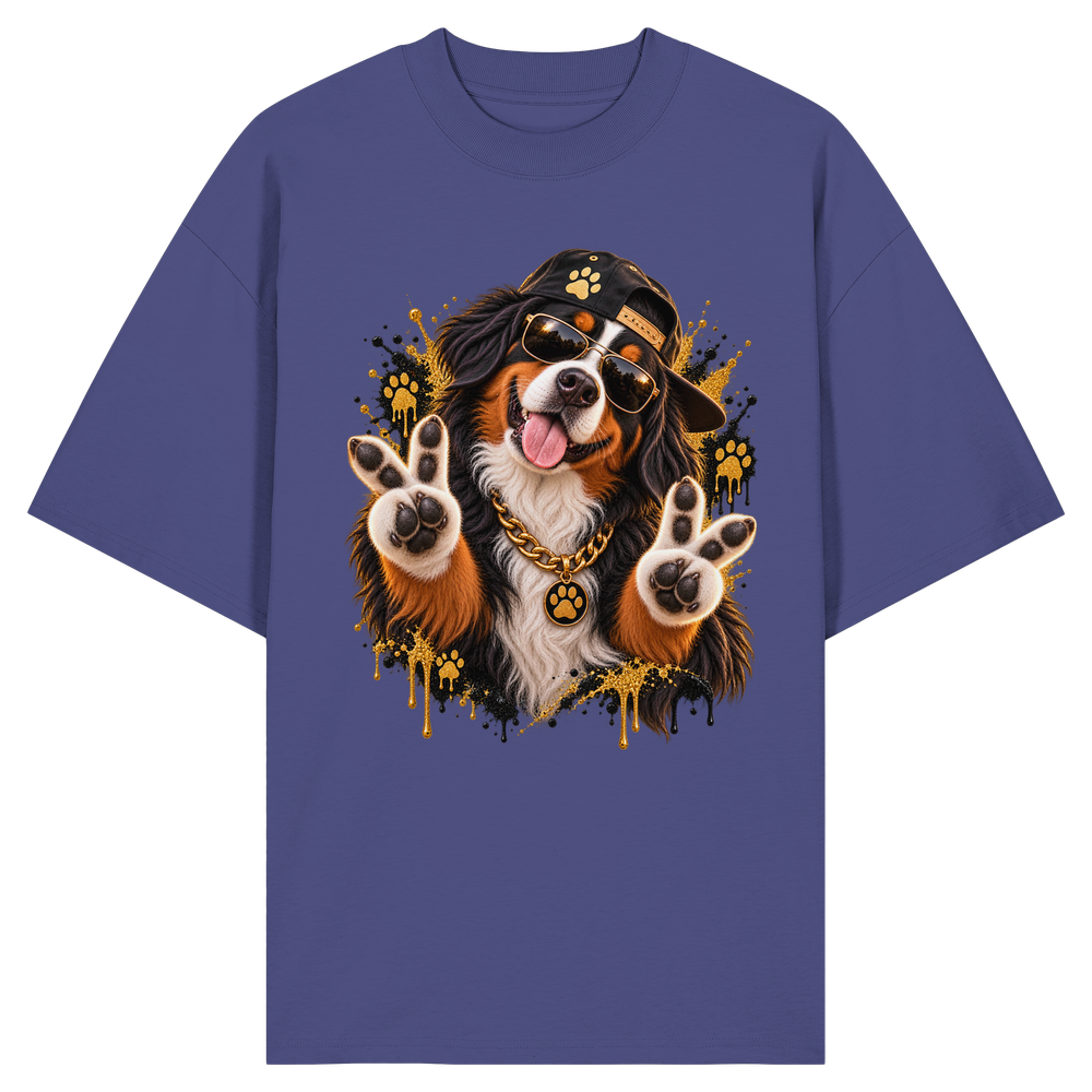 Berner Sennenhund - Funny - Organic Oversize Shirt – Bild 8
