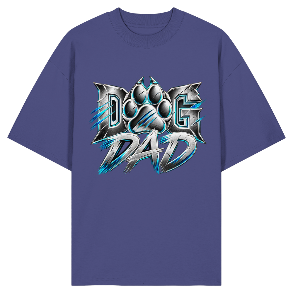 Dog Dad - Organic Oversize Shirt – Bild 7