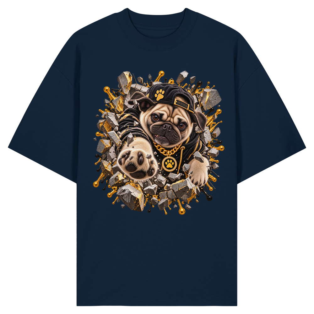 Mops - Breaking Through - Organic Oversize Shirt