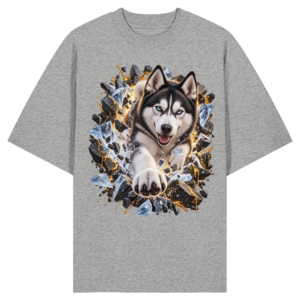 Husky - Breaking Through - Organic Oversize Shirt