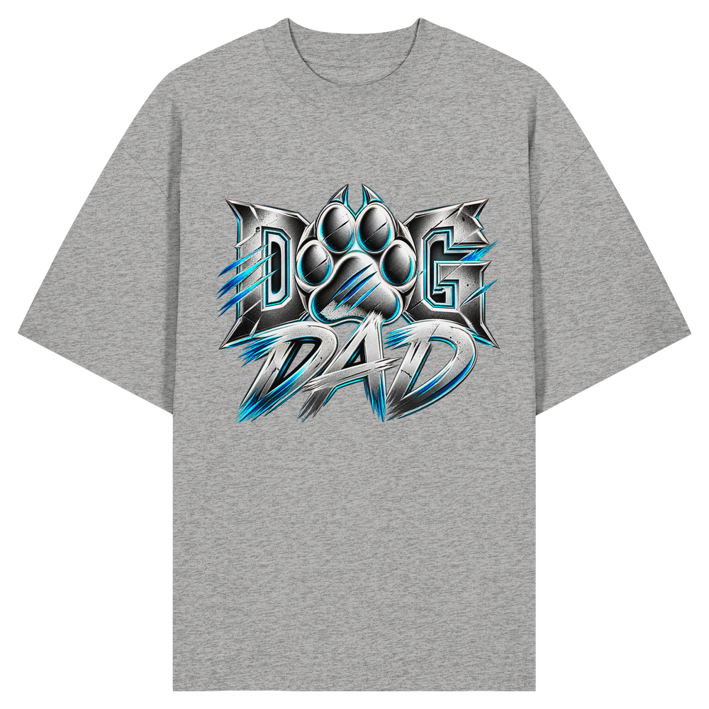 Dog Dad - Organic Oversize Shirt – Bild 4