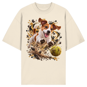 Jack Russell - Power - Organic Oversize Shirt