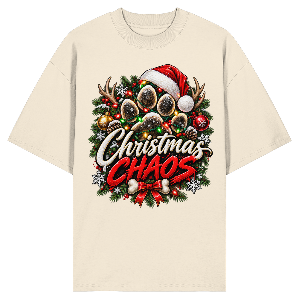 Christmas Chaos - Organic Oversize Shirt